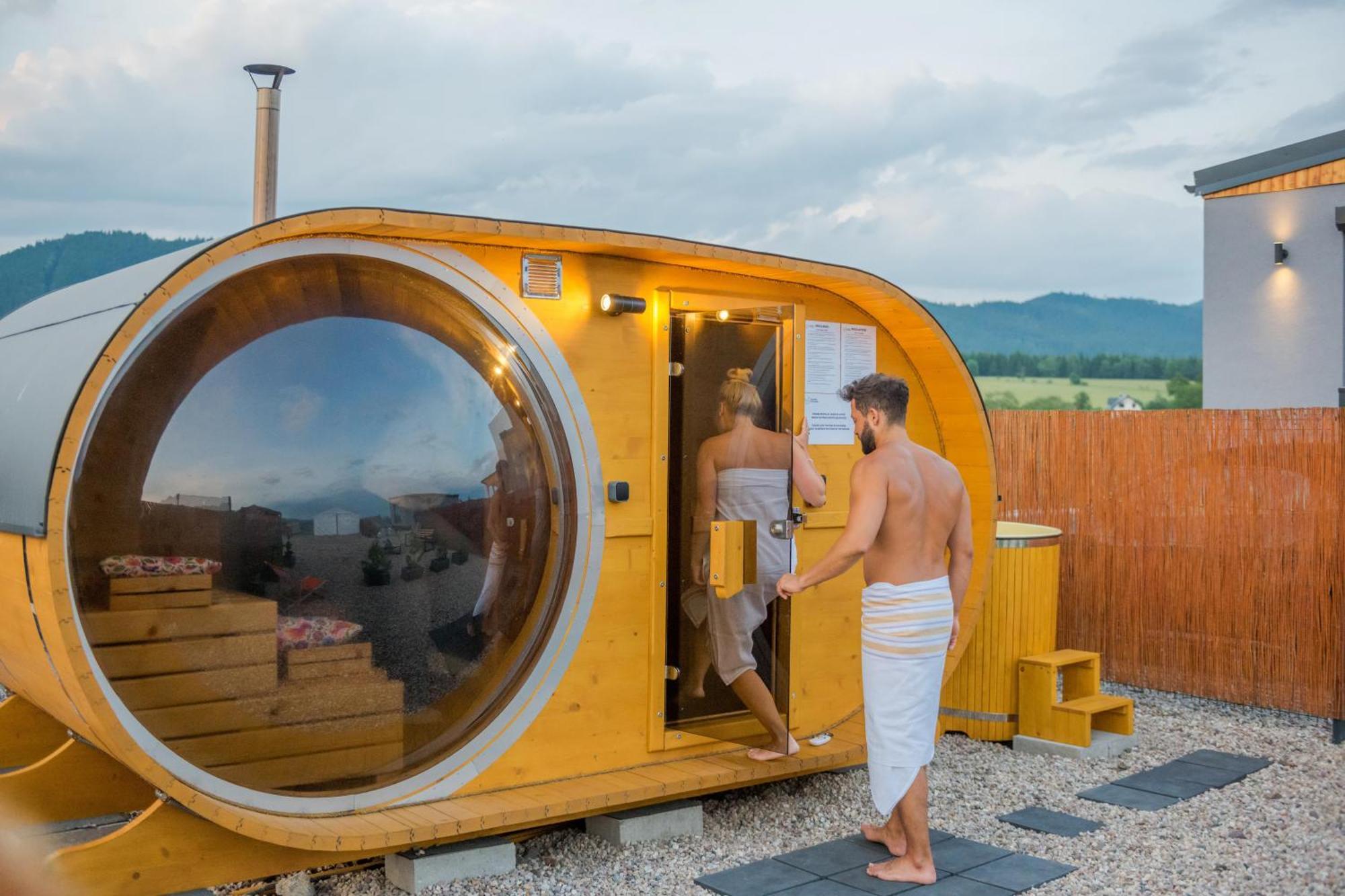 Ferienhaus Rajska Polana Premium ,na Odludziu Z Prywatna Balia Z Jacuzzi I Sauna ,cisza,rowery Elektryczne,gory,astroprzygoda,- Adrspach, Skalne Miasto, Zamek Ksiaz,andrzejowka,karpacz, Sniezka,janskie Laznie,pec