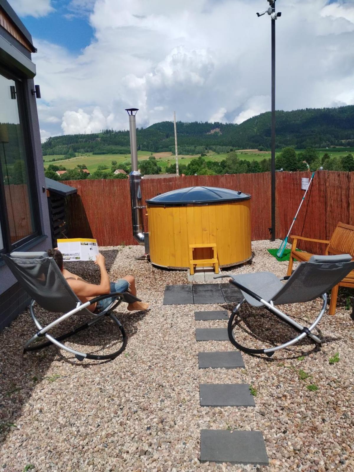 Ferienhaus Rajska Polana Premium ,na Odludziu Z Prywatna Balia Z Jacuzzi I Sauna ,cisza,rowery Elektryczne,gory,astroprzygoda,- Adrspach, Skalne Miasto, Zamek Ksiaz,andrzejowka,karpacz, Sniezka,janskie Laznie,pec